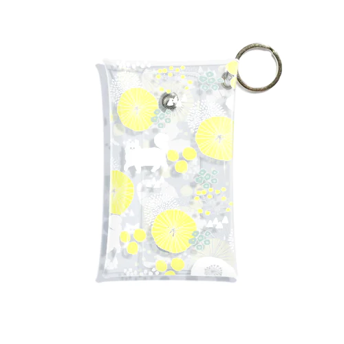 おさんぽネコ Mini Clear Multipurpose Case