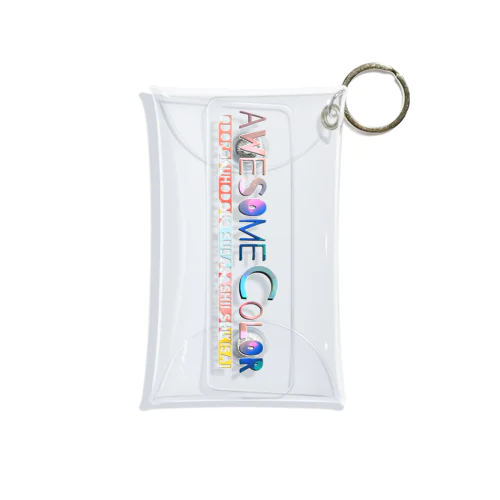 AwesomeColorオリジナル Mini Clear Multipurpose Case