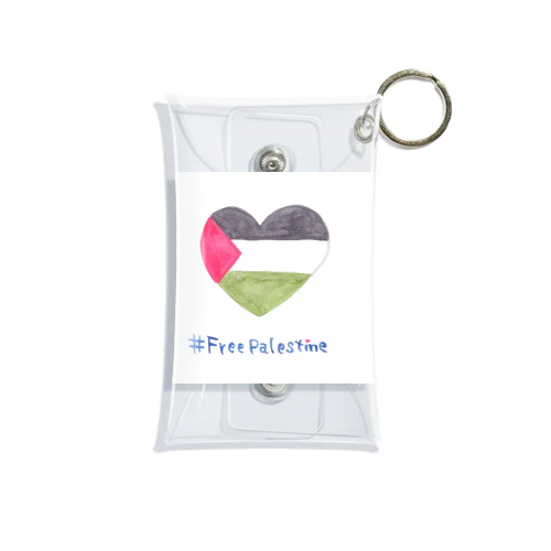 freepalestine Mini Clear Multipurpose Case