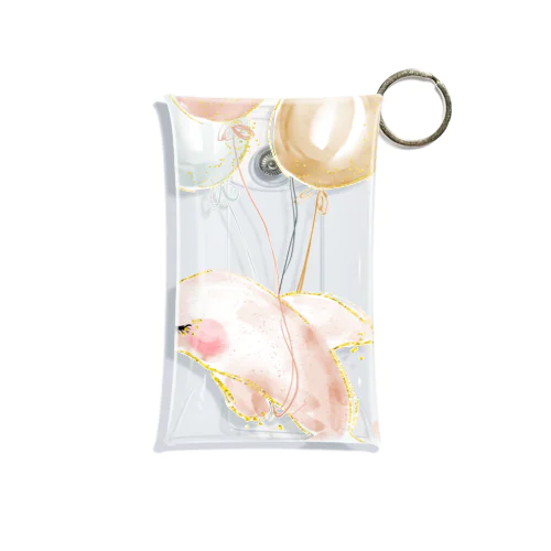 ふうせんいるか Mini Clear Multipurpose Case