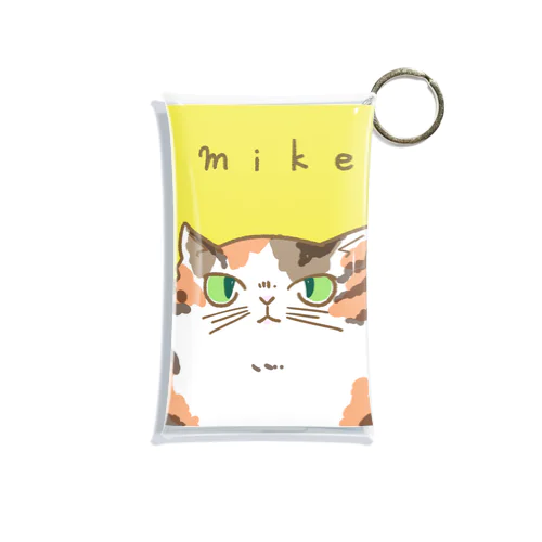 ずんぐりネコさん Mini Clear Multipurpose Case
