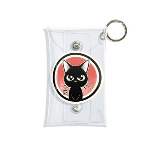 黒猫WHIM Mini Clear Multipurpose Case