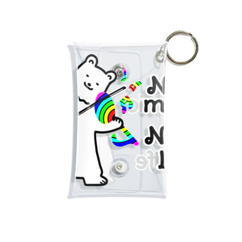 NoMusic NoLife Mini Clear Multipurpose Case