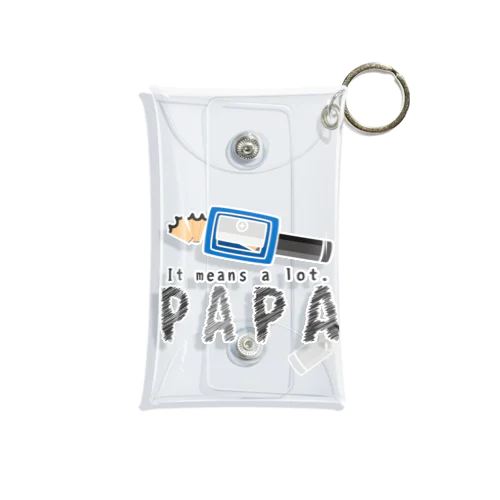 ちびた鉛筆 PAPA*D Mini Clear Multipurpose Case