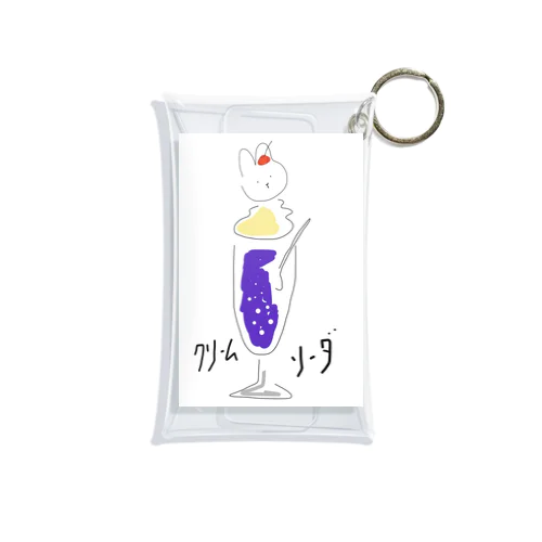 クリームソーダ Mini Clear Multipurpose Case