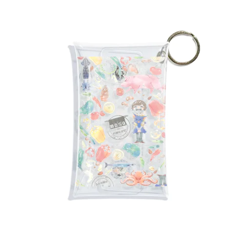 るるちゃんグッズ Mini Clear Multipurpose Case