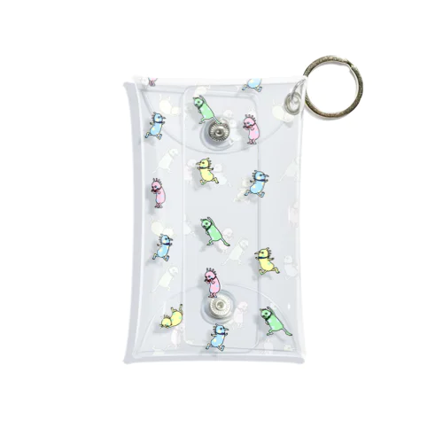 カラフルポリープくん Mini Clear Multipurpose Case