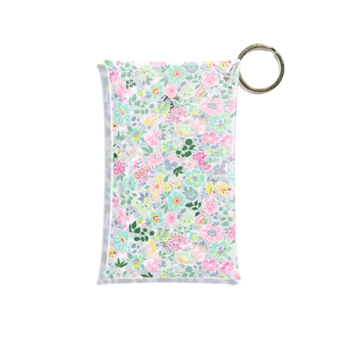 small flower garden(green) Mini Clear Multipurpose Case