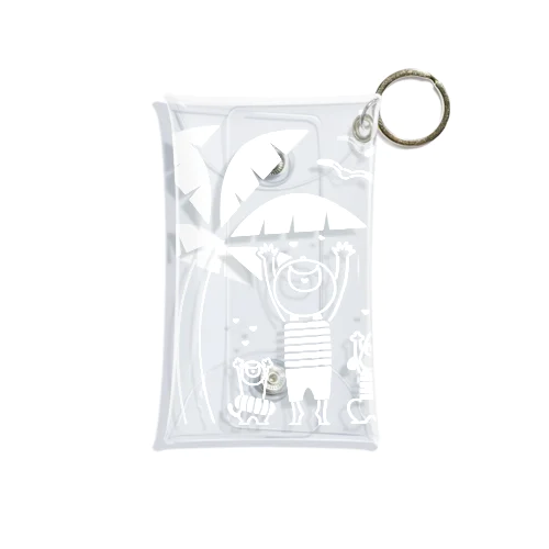 HAPPY HAPPY HAPPY！上を向いて笑おう！夏バージョン Mini Clear Multipurpose Case