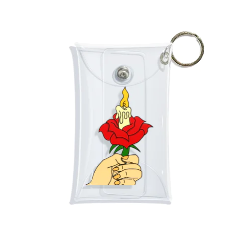 S/S HUNG OUT TEE Mini Clear Multipurpose Case