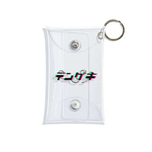 デンゲキ(グリッチ加工) Mini Clear Multipurpose Case