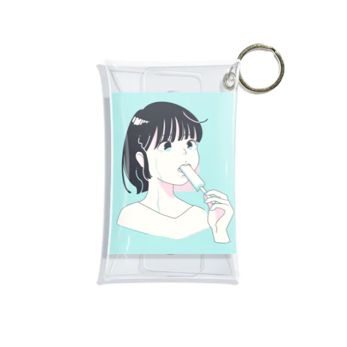 アイスちゃんシリーズ夏 Mini Clear Multipurpose Case