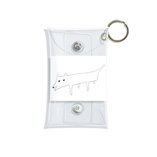 Aちゃんの犬 Mini Clear Multipurpose Case