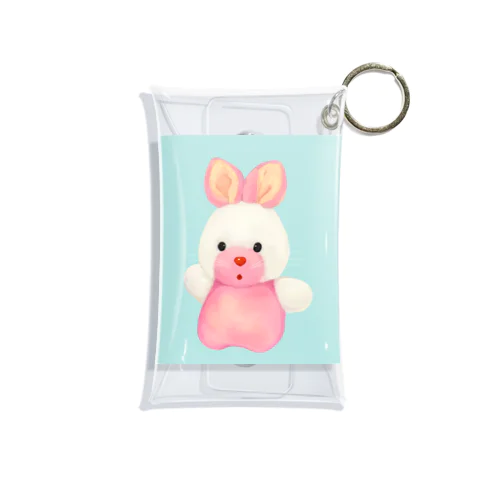 ぬいうさぎ Mini Clear Multipurpose Case