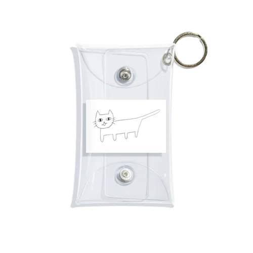 Aちゃんの猫 Mini Clear Multipurpose Case