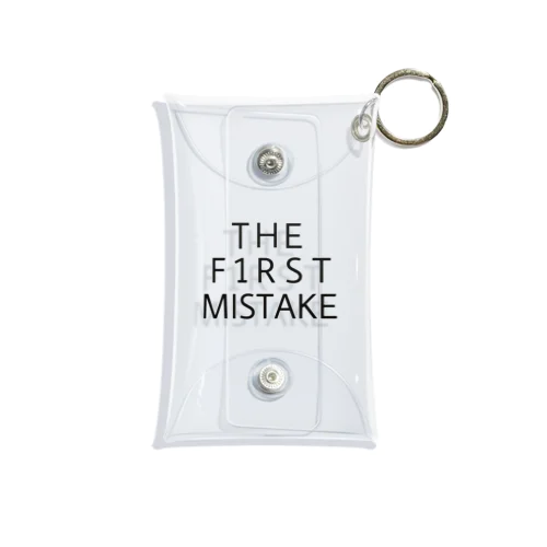 THE FIRST MISTAKE Mini Clear Multipurpose Case