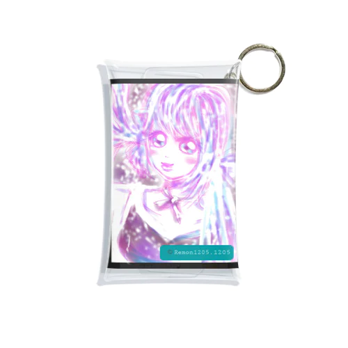 キラキラ女子 Mini Clear Multipurpose Case