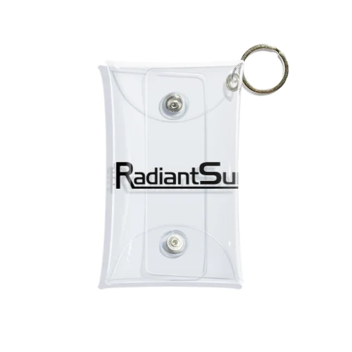 THE RADIANT SUN ～calif✮surf～ Mini Clear Multipurpose Case