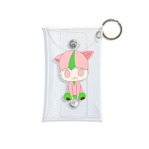 mochi ねこ Mini Clear Multipurpose Case