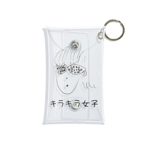 キラキラ女子 Mini Clear Multipurpose Case