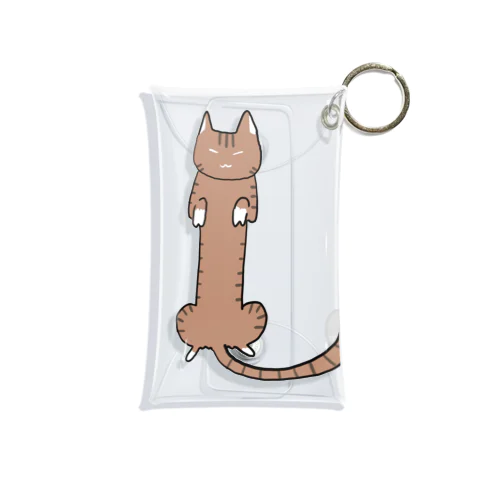 のびるねこ Mini Clear Multipurpose Case