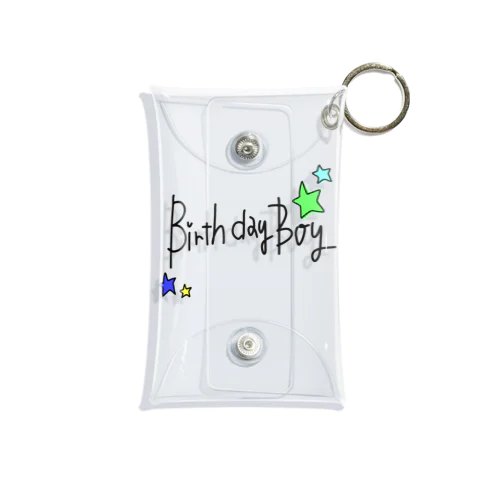 Birth day Boy ⭐️ Mini Clear Multipurpose Case