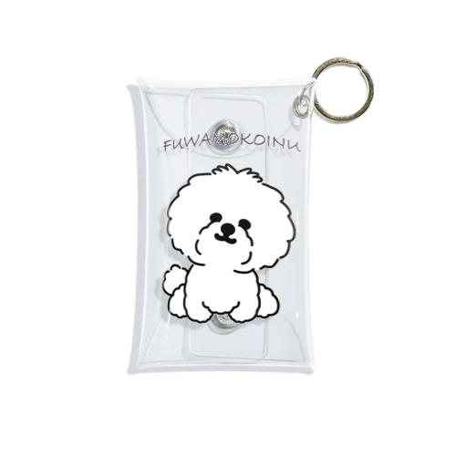 ふわもこ犬② Mini Clear Multipurpose Case