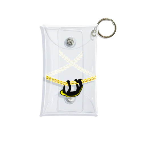 Hangingman_gold Mini Clear Multipurpose Case