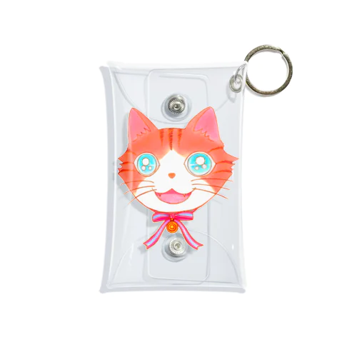 Blueeyes Cat Mini Clear Multipurpose Case