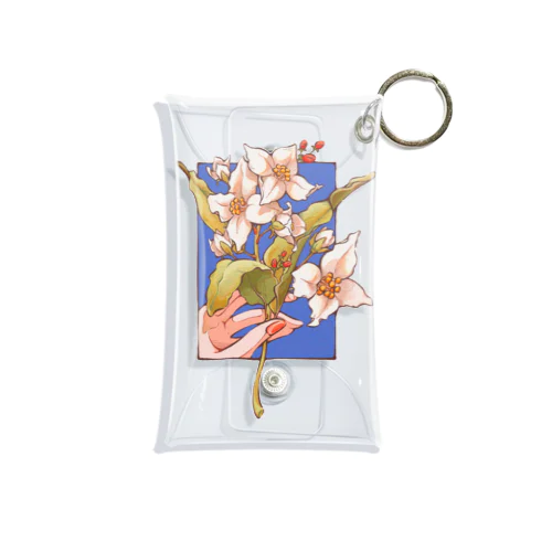 百合の花 Mini Clear Multipurpose Case