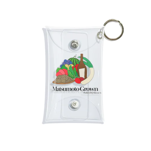 Matsumoto Grown T-shirts Mini Clear Multipurpose Case