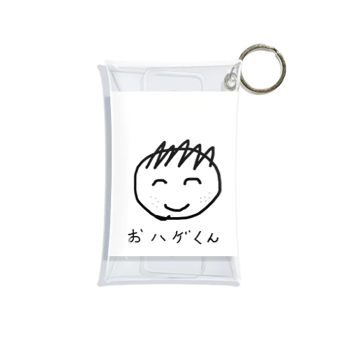 おハゲくん Mini Clear Multipurpose Case