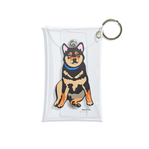 縁側の柴犬 Mini Clear Multipurpose Case