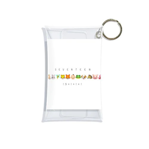 SEVENTEEN えもじぃ〜 Mini Clear Multipurpose Case