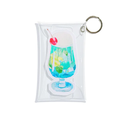 クリームソーダ Mini Clear Multipurpose Case