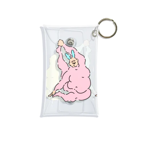 Fat  Yogi ふくよが Mini Clear Multipurpose Case