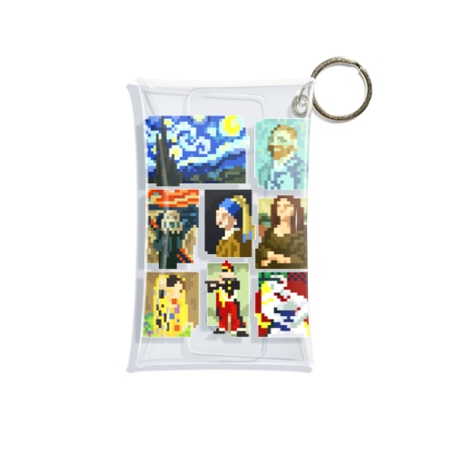 ドット美術館 Mini Clear Multipurpose Case