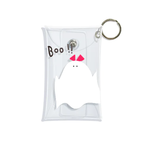 あたし、おばけちゃんだよ！BOO！！ Mini Clear Multipurpose Case