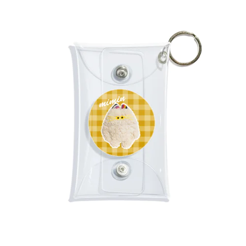 しろっこみみん*ちぇっく* Mini Clear Multipurpose Case