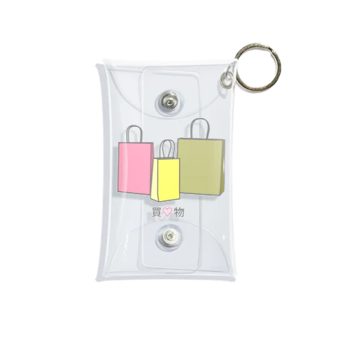 紙袋 買物 Mini Clear Multipurpose Case