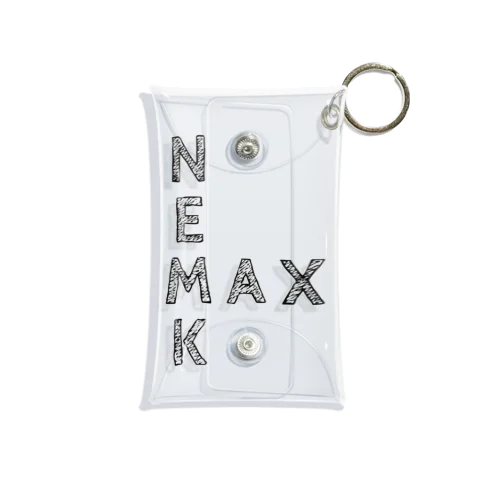 ＮＥＭＫＭＡＸ(黒文字) Mini Clear Multipurpose Case