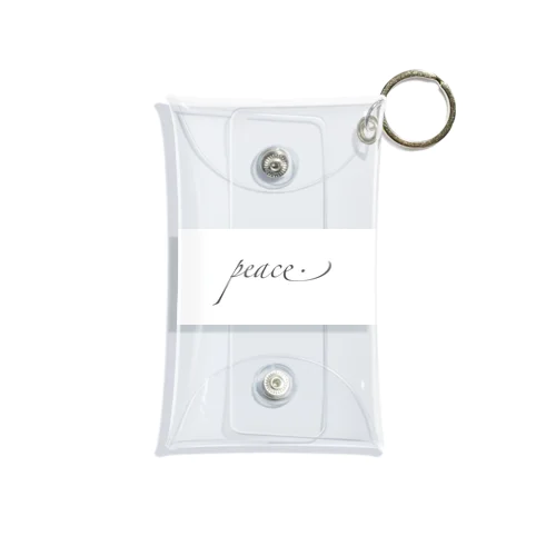 peace アイテム Mini Clear Multipurpose Case