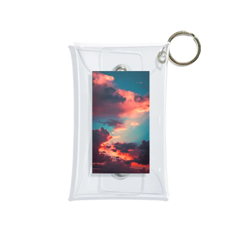 夕焼雲 Mini Clear Multipurpose Case