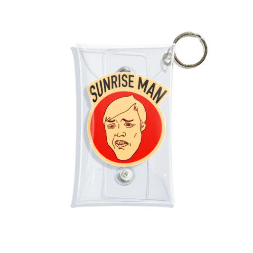 日出男(SUNRISEMAN)しょんぼりレトロ Mini Clear Multipurpose Case