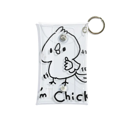 I am chicken Mini Clear Multipurpose Case