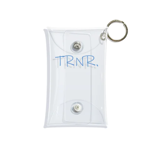 006 TRNR. BLUE Mini Clear Multipurpose Case