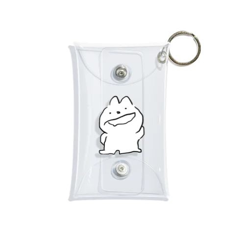 へなちょこねこ(塗り) Mini Clear Multipurpose Case