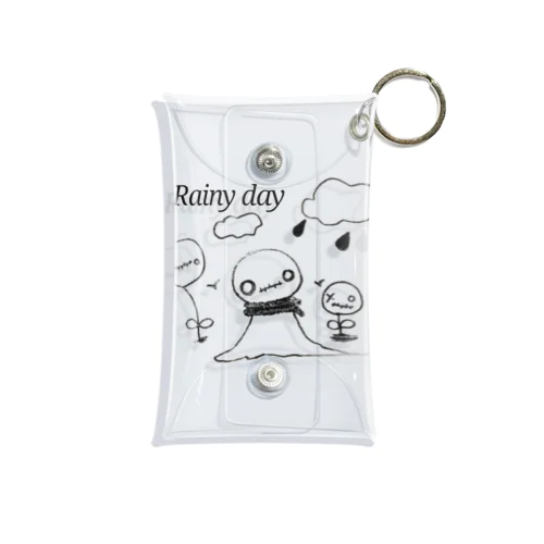 雨の日〜rainy day〜 Mini Clear Multipurpose Case