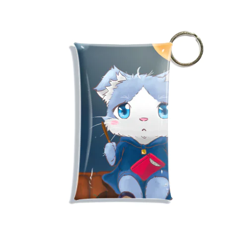 屋根上のネコ Mini Clear Multipurpose Case