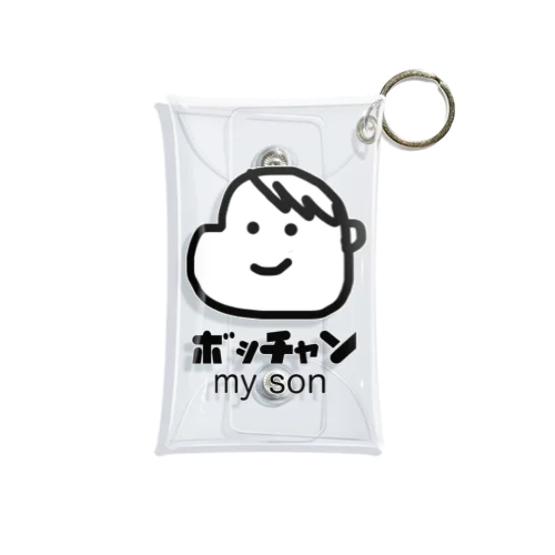 坊ちゃん my son Mini Clear Multipurpose Case